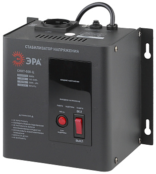 ЭРА СННТ-500-Ц Стабилизатор напряжения настенный, ц.д., 140-260В/220/В, 500ВА