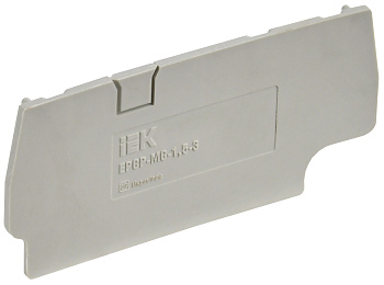 IEK Заглушка для CP-MC 3 вывода 1,5мм2 серая