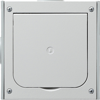 Gira S-55 Алюминий Лючок напольный для скрытого монтажа 011800