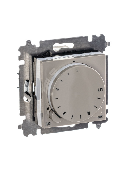 Купить ABB EPJ Levit кофе макиато / белый Терморегулятор универсальный, с поворотной ручкой, 16A 2CHH920003A6018