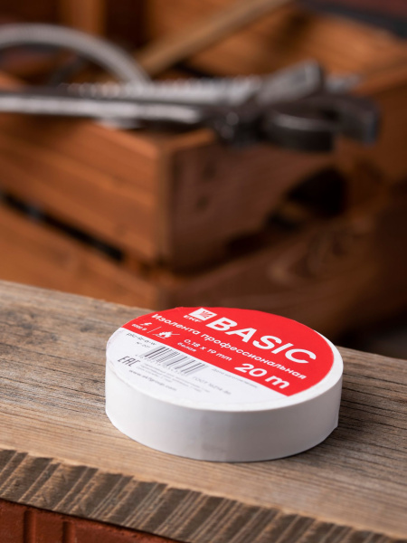 Купить EKF Basic Изолента класс А (0,18х19мм) (20м.) белая