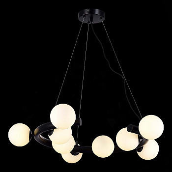 ST LUCE SL1185.403.09 Светильник подвесной Черный/Белый G9 9*5W