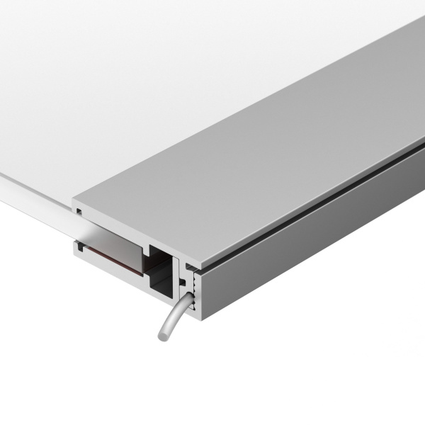 Купить Arlight Профиль KLUS-GLASS-56-2000 ANOD (Алюминий) 019193