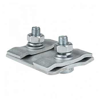 EKF PROxima Зажим соединительный плашечный 2 болта М8 (D провода 9,1...12,0 мм) ПС-2-1