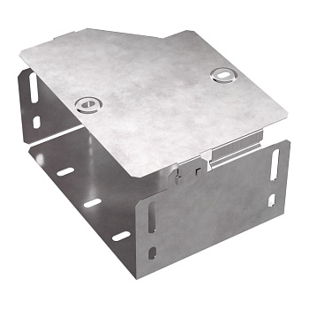 Промрукав Переходник правый с крышкой Стандарт 200х150х100 PR16.0512