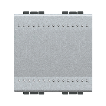 BT LL Алюминий Выключатель безвинтовой зажим, 2 мод NT4001M2A