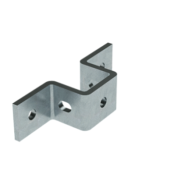 DKC Крепление стеновое для С-образного профиля 41х41, горячеоцинкованное