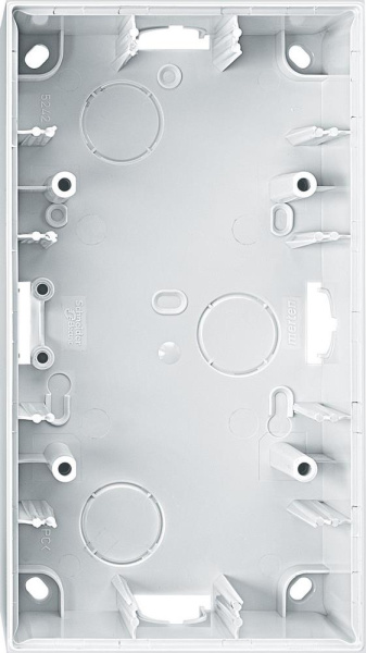 Купить SE Merten SM M-Elegance Бел Корпус 2-ой для открытого монтажа MTN524219