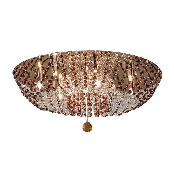 Citilux CL305103 Орион Золото+Янтарный Светильник Люстра