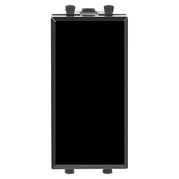 DKC Кнопка модульная, "Avanti", "Черный квадрат", 1 модуль