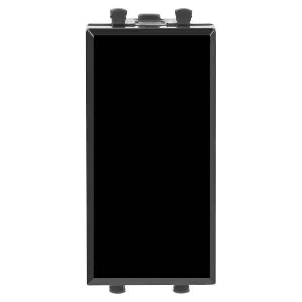 DKC Кнопка модульная, "Avanti", "Черный квадрат", 1 модуль