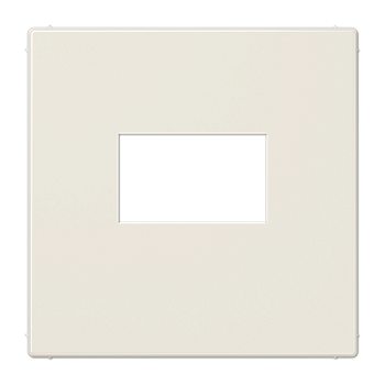 JUNG Cлоновая кость Плата для USB-зарядных устройств без видимого винта; термопласт LS1969USB