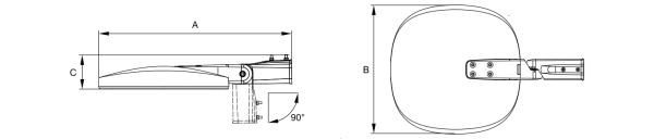 Купить SKYLINE LED 30W DK 740 RAL9006