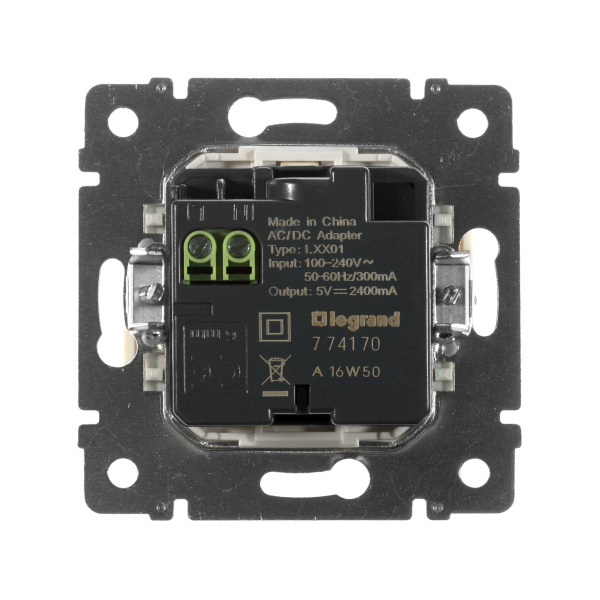 Купить Legrand Valena Крем Розетка 2-ая USB 774170