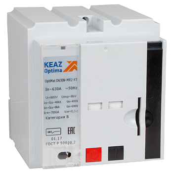 КЭАЗ Привод двигательный OptiMat D400...630-230AC-УХЛ3