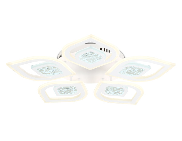 Ambrella Светильник потолочный светодиодный с пультом FA4292/5 WH белый 120W 3000K+6400K/4200K/6400K+3000K D680*80 (ПДУ ИК)
