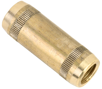 IEK Муфта соединительная d=14мм латунь ZMS10-40-014