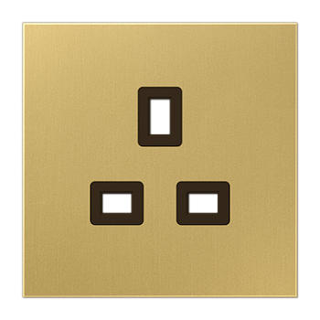 JUNG Накладка розетки БС 13А классик BS2521MECPL