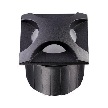 Novotech 358093 NT19 165 черный Подсветка ступеней IP65 LED 4000K 3W 220V SCALA