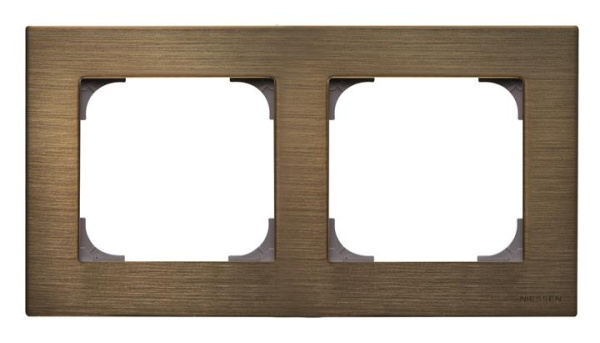 ABB SKY Античная латунь Рамка 2-ая 2CLA857200A1201