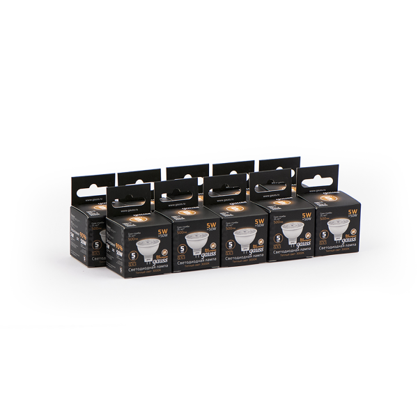 Купить Gauss Лампа MR16 5W 500lm 3000K GU5.3 LED 101505105