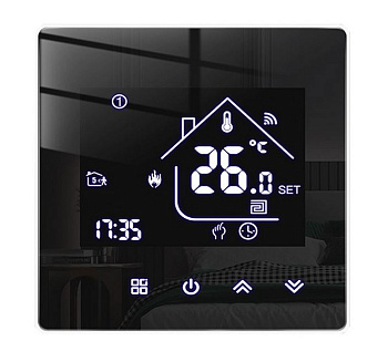 GRANDEKS Терморегулятор 07H WI-FI программируемый зеркальный 16А G 07H Wi-Fi