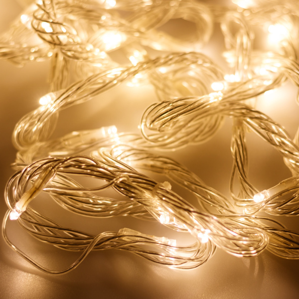 Arlight Светодиодная гирлянда ARD-STRING-HOME-10000-CLEAR-99LED-RUN WARM (230V, 10.5W) (Ardecoled, IP20) 025917