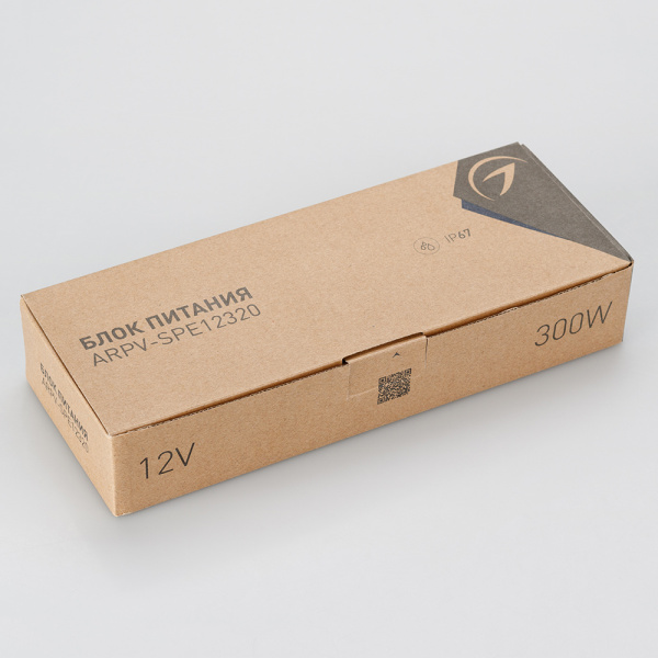 Купить Arlight Блок питания ARPV-LG12300-PFC-S2 (12V, 25.0A, 300W) (IP67 Металл, 5 лет) 022929