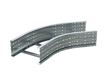 DKC Угол лестничный 45 градусов 150x400 R=600 мм, горячий цинк