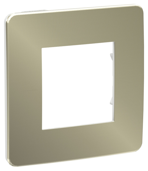 Купить SE Unica Studio Бронза/Белая Рамка 1-ная NU280250