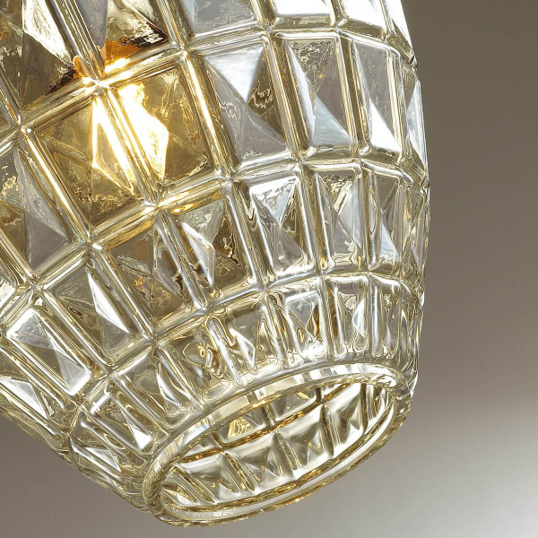 Купить Odeon Light 4715/1 ODL20 369 св.коричневый/хром Подвес E27 60W 220V MAKA