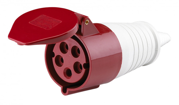 DEKraft Розетка переносная 225 3Р+РЕ+N 32А 380В IP44 РП-102