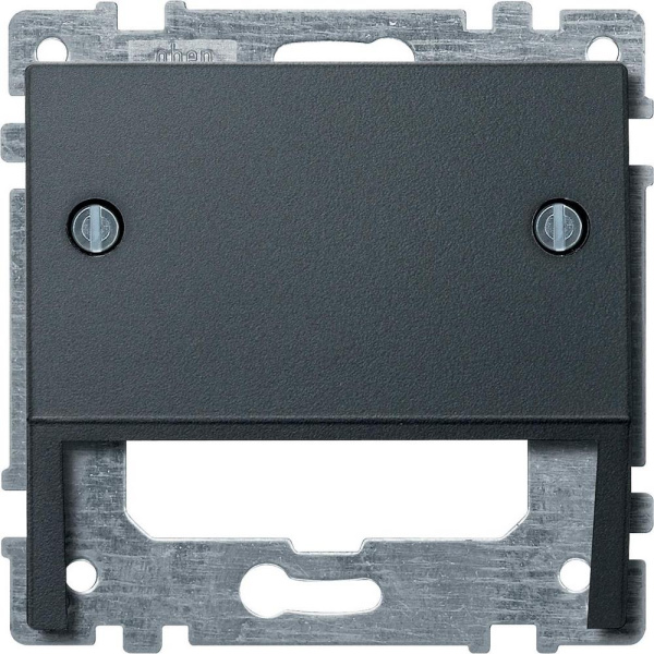 SE Merten SM Антрацит Центральная плата для вставок накл. MTN464614