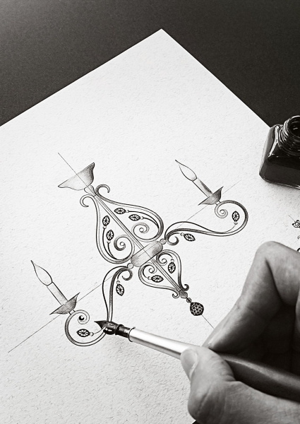 Купить Maytoni Royal Classic Leaves Бронза Люстра 8xE14 60W RC109-PL-08-R