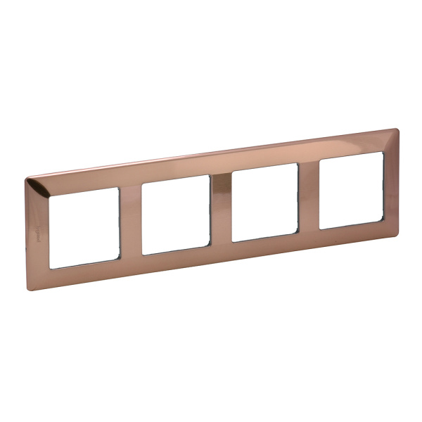 Legrand Valena LIFE Медь Рамка 4-ая 754164