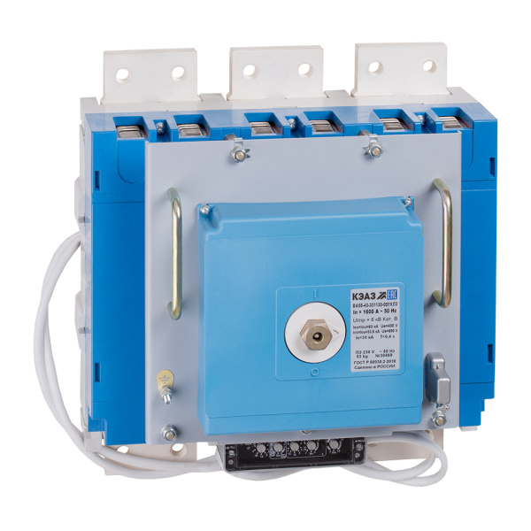 Купить КЭАЗ Выключатель автоматический ВА55-43-344730-1600А-690AC-НР230AC/220DC-ПЭ230AC-УХЛ3 (РП 10-22 ) 229325