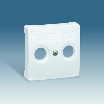 Simon 73 loft Белая Накладка R-TV-SAT 73097-60