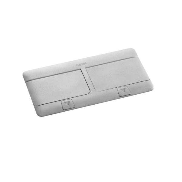 Legrand Алюминий Блок выдвижной 8(2х4) модуля 054013