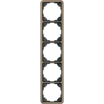 JUNG CD 500 Бронза Рамка 5-ая CD585GB