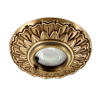 Novotech 370053 NT15 287 светлая бронза Встраиваемый светильник IP44 GX5.3 50W 12V DAISY