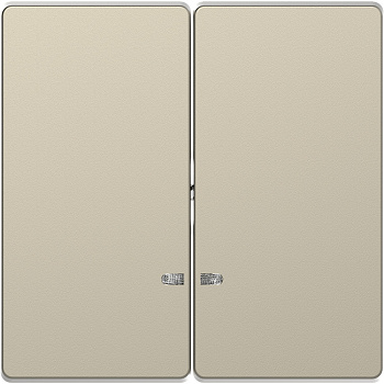 SE Merten D-Life Сахара Клавиша 2-ная с линзой для LED модуля MTN3420-6033