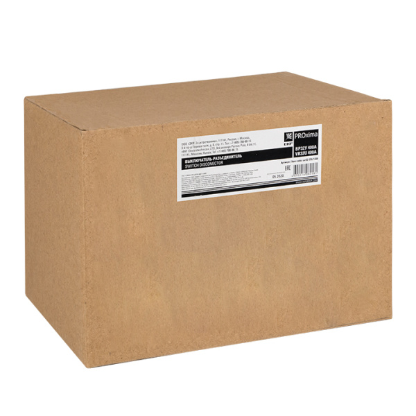 Купить EKF PROxima Выключатель-разъединитель ВР32У-37В71250 400А 2 направ.с д/г камерами съемная левая/правая рукоятка MAXima