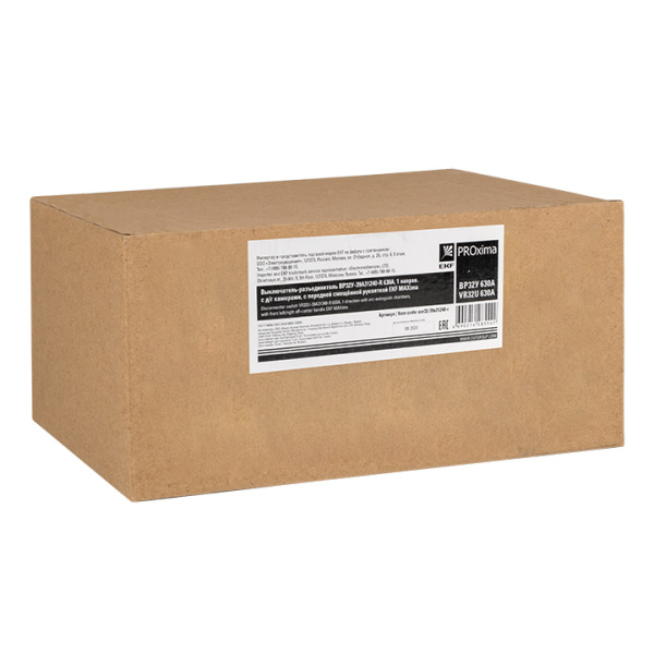 Купить EKF PROxima Выключатель-разъединитель 32У-39A31240-R 630А, 1 направ. с д/г камерами, с передней смещённой рукояткой MAXima