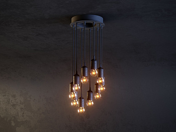 Svetholl Рандом Лофт (Сквозной 10) D250 H815 Е27 ISRDLS2-815250-025040E2710