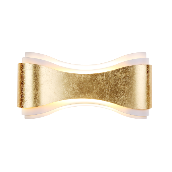 Купить Odeon Light 3894/8WG ODL20 178 золотистый/металл Настенный светильник LED 3000K 8W 220V FARFI