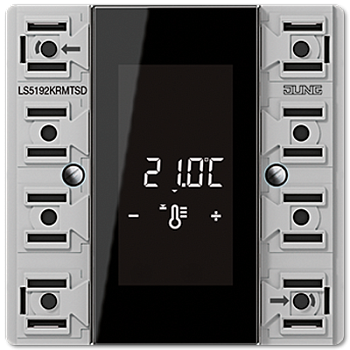 JUNG KNX Контроллер-дисплей комнатный , компактный 2гр LS5192KRMTSD