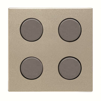 ABB Zenit SR-4-N2CV Центральная плата 4-кнопочная free@home, шампань 2CLA222640N1902