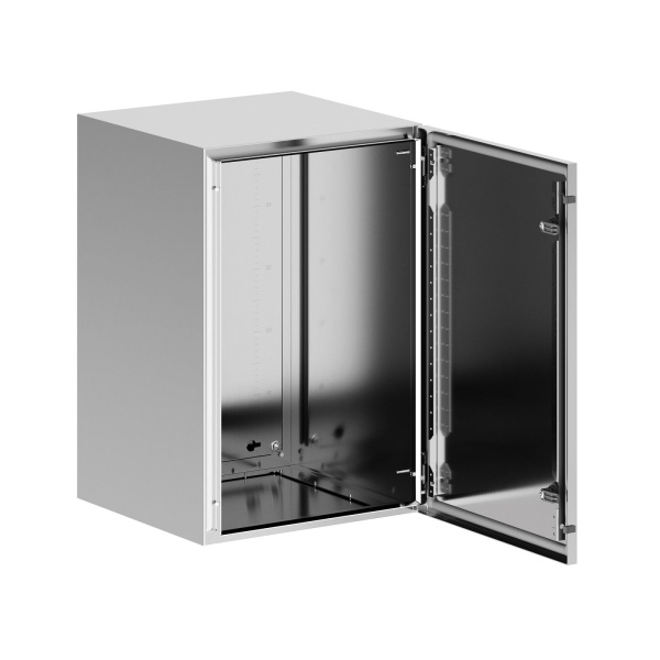 Купить DKC Корпус навесной STH с М/П из нержавеющей cтали AISI304 ВхШхГ 600x400x400 мм, с фланцем