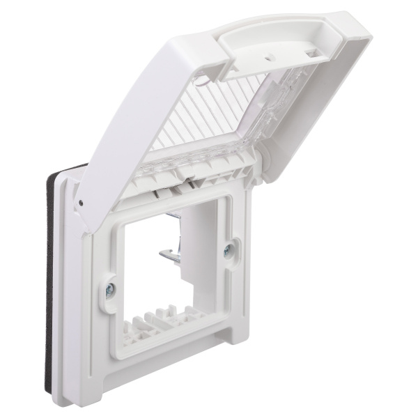 Купить DKC Рамка для монтажа в стену "Avanti", IP55, "Белое облако", 2 модуля