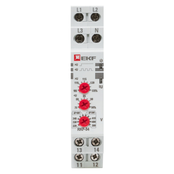 Купить EKF PROxima Реле контроля фаз RKF-34